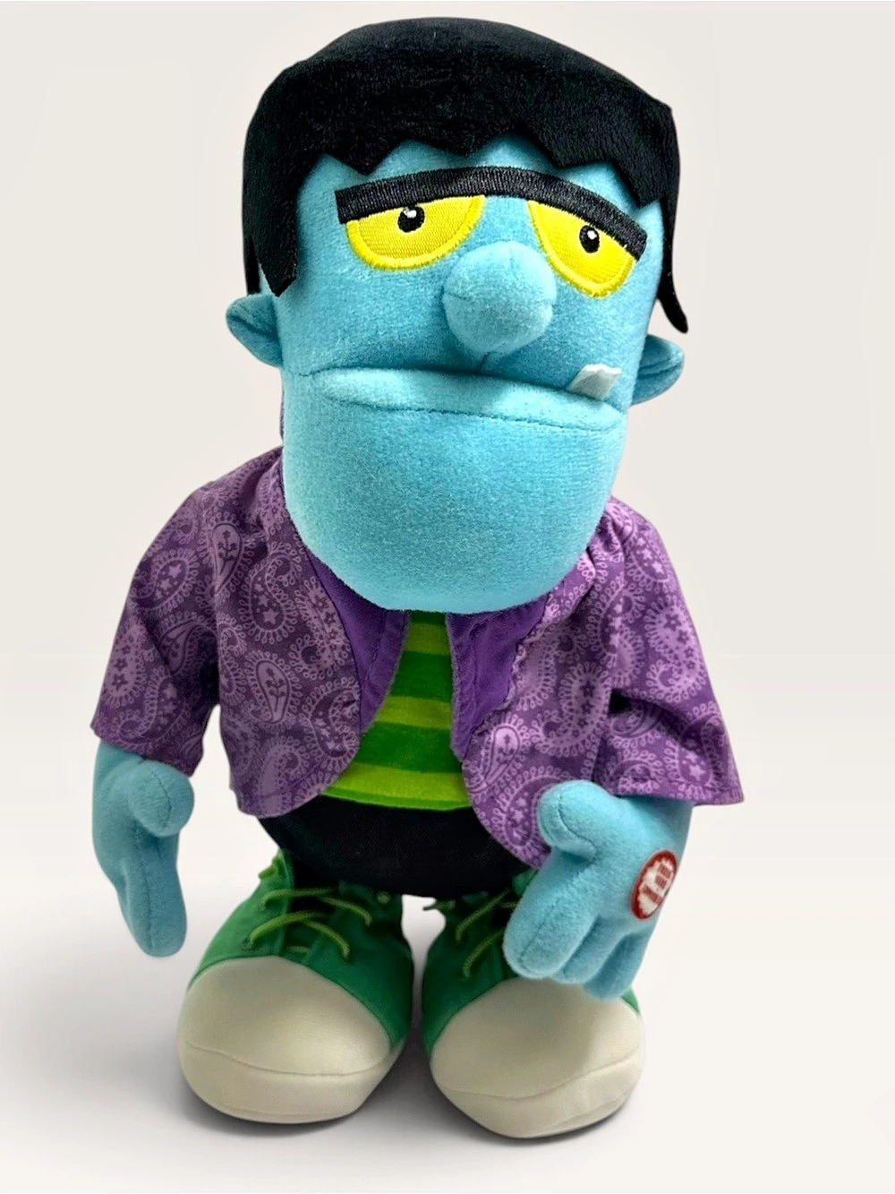 Vintage Hallmark 2010 Dancing Animated Frankenstein Monster Mash Halloween Plush